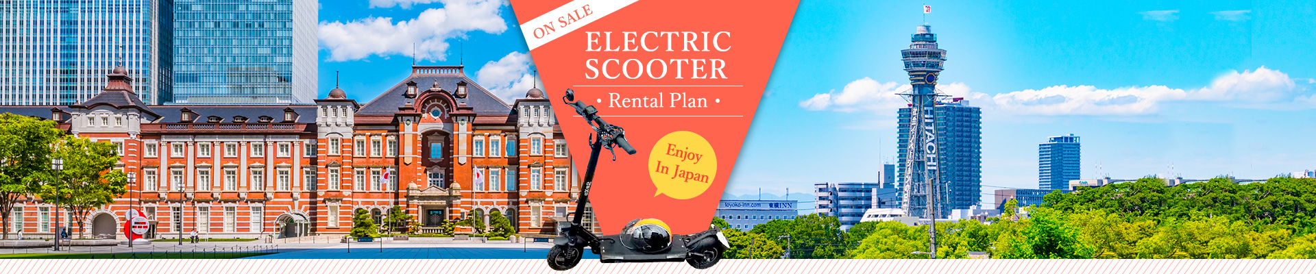medarbejder Specialitet Triumferende Electric Scooter【Tokyo・Kyoto】 - 東洲旅行社