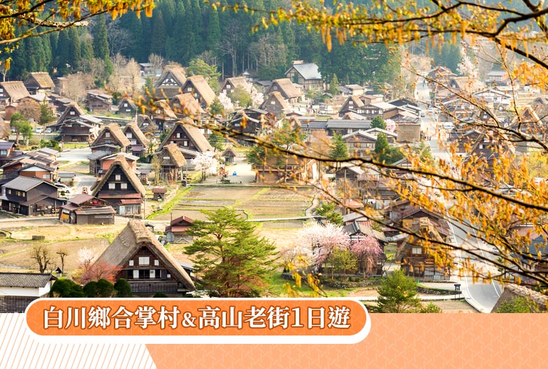 【一人成團】白川鄉合掌村＆高山老街一日遊