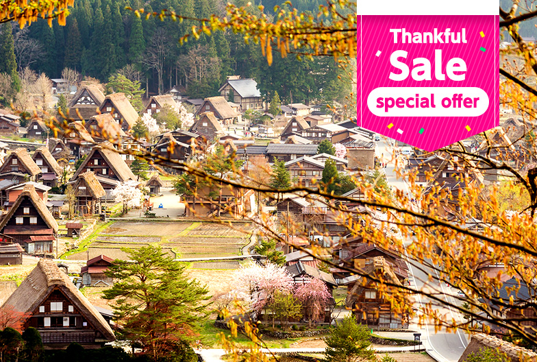 【Sale】Takayama・Shirakawago Day Tour|Nagoya Dep