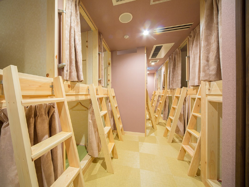 Hostel Wasabi 名古屋外觀與設施